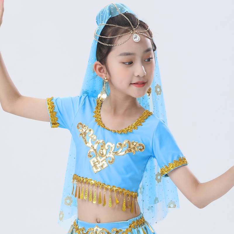 Children ' s veil + blue
